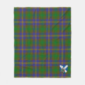 Scotts Strange of Balcaskie Tartan Pset Fleece Deken (Voorkant)