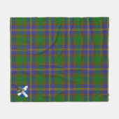Scotts Strange of Balcaskie Tartan Pset Fleece Deken (Voorkant (Horizontaal))