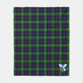 Scotts Swinton Tartan Pset Fleece Deken (Voorkant)