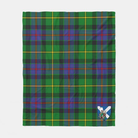 Scotts Tait Tartan Pset Fleece Deken (Voorkant)