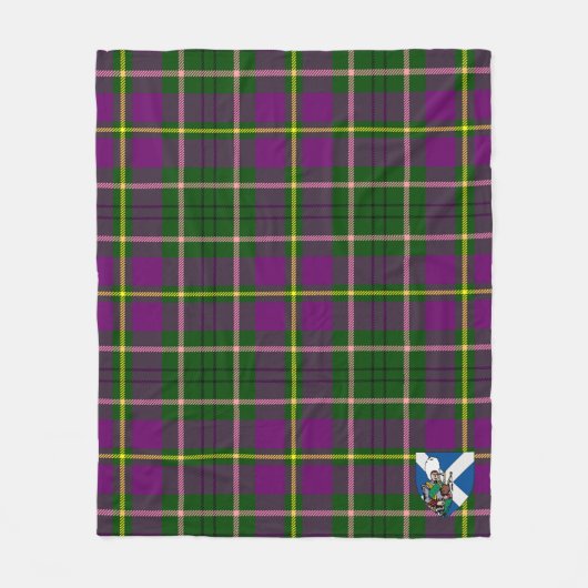 Scotts Taylor Tartan Pset Fleece Deken (Voorkant)