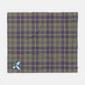 Scotts Taylor Weathered Tartan Plaid Fleece Deken (Voorkant (Horizontaal))