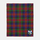 Scotts Tennant Tartan Pset Fleece Deken (Voorkant)