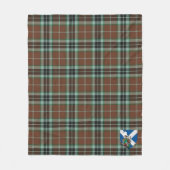 Scotts Thomson Hunting Modern Tartan Pset Fleece Deken (Voorkant)