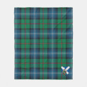 Scotts Urquhart Ancient Tartan Pset Fleece Deken (Voorkant)