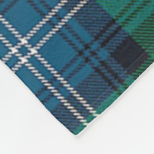 Scotts Urquhart Ancient Tartan Pset Fleece Deken (Hoek)