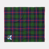 Scotts Urquhart Modern Tartan Pset Fleece Deken (Voorkant (Horizontaal))