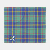 Scotts US Marine Tartan Pset Fleece Deken (Voorkant (Horizontaal))