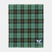 Scotts Wallace Ancient Tartan Pset Fleece Deken (Voorkant)