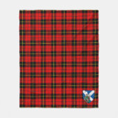 Scotts Wallace Tartan Pset Fleece Deken (Voorkant)
