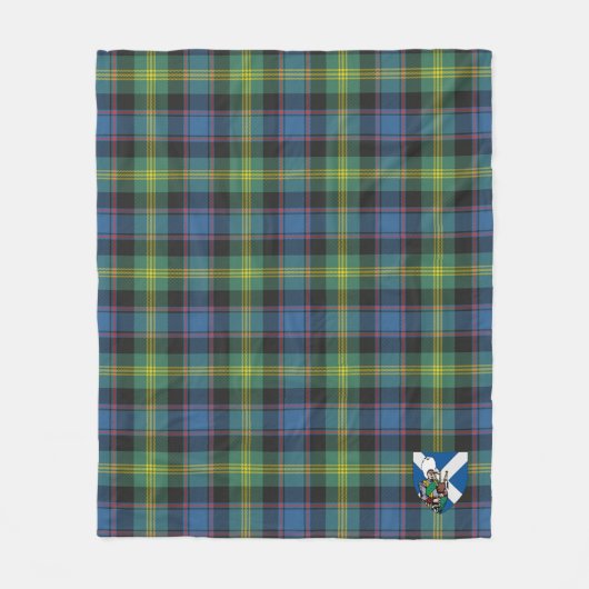 Scotts Watson Ancient Tartan Pset Fleece Deken (Voorkant)