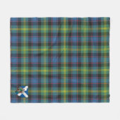 Scotts Watson Ancient Tartan Pset Fleece Deken (Voorkant (Horizontaal))