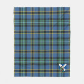 Scotts Weir Ancient Tartan Pset Fleece Deken (Voorkant)