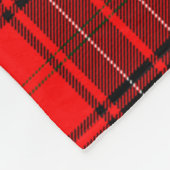 Scotts Wemyss Modern Tartan Pset Fleece Deken (Hoek)