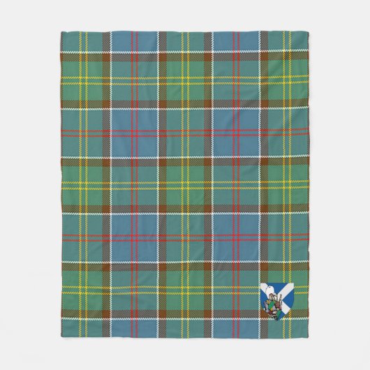 Scotts Whitelaw Ancient Tartan Pset Fleece Deken (Voorkant)