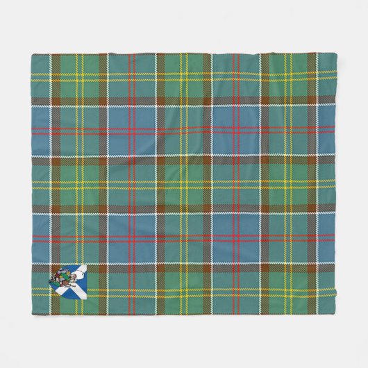 Scotts Whitelaw Ancient Tartan Pset Fleece Deken (Voorkant (Horizontaal))