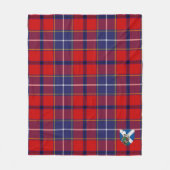 Scotts Wishart Jurk Tartan Plaid Fleece Deken (Voorkant)