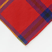 Scotts Wishart Jurk Tartan Plaid Fleece Deken (Hoek)