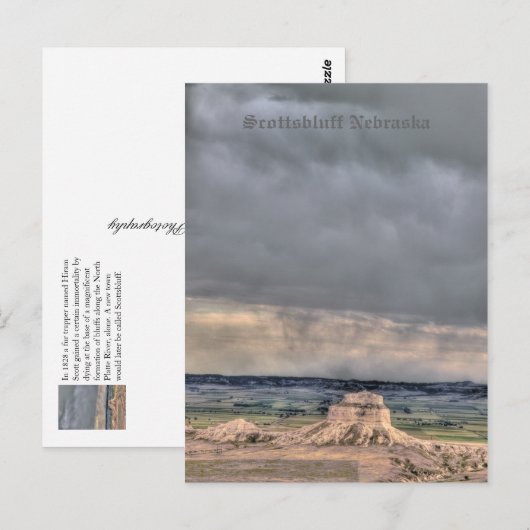 Scottsbluff Briefkaart (Voorkant / Achterkant)