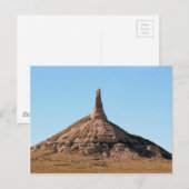 Scottsbluff Nebraska Chimney Rock Spire Briefkaart (Voorkant / Achterkant)