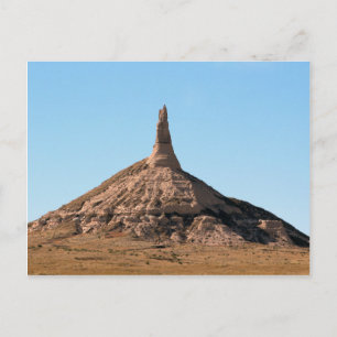 Scottsbluff Nebraska Chimney Rock Spire Briefkaart