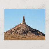 Scottsbluff Nebraska Chimney Rock Spire Briefkaart (Voorkant)