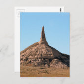 Scottsbluff Nebraska Chimney Rock Spire Briefkaart (Voorkant / Achterkant)