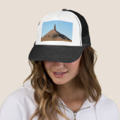 Scottsbluff Nebraska Chimney Rock Spire Trucker Pet (In situ)