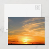 Scottsbluff Nebraska Farming Harvest Herfst Sunset Briefkaart (Voorkant / Achterkant)