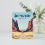 Scottsbluff Verenigde Staten Briefkaart (Staand voorkant)