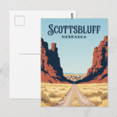 Scottsbluff Verenigde Staten Briefkaart (Voorkant / Achterkant)
