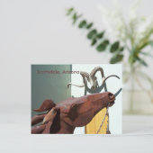 Scottsdale Arizona Arts District Briefkaart Foto A (Staand voorkant)