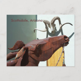 Scottsdale Arizona Arts District Briefkaart Foto A