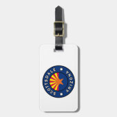 Scottsdale Arizona Bagagelabel (Voorkant verticaal)