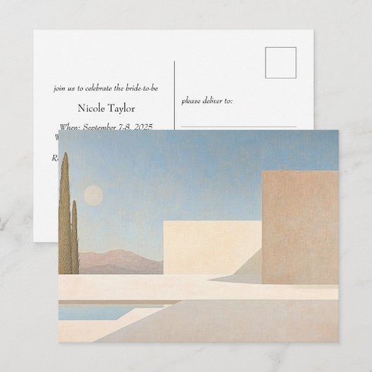 Scottsdale, Arizona Briefkaart (Voorkant / Achterkant)