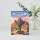 Scottsdale Arizona Briefkaart (Staand voorkant)
