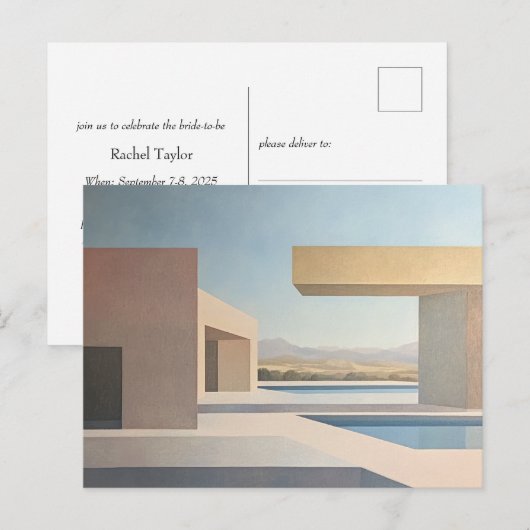 Scottsdale, Arizona Briefkaart (Voorkant / Achterkant)