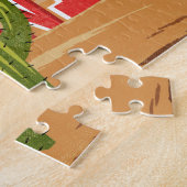 Scottsdale Arizona Cartoon Desert Vintage Travel Legpuzzel (Zijkant)