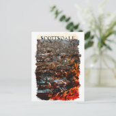 Scottsdale Arizona City Uitzicht Briefkaart (Staand voorkant)