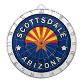 Scottsdale Arizona Dartbord (Voorkant)