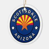 Scottsdale Arizona Keramisch Ornament (Links)