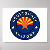 Scottsdale Arizona Poster (Voorkant)