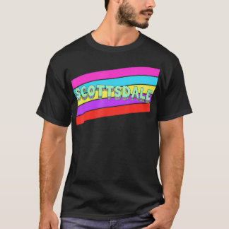 Scottsdale Arizona Retro Throwback Gift T-shirt