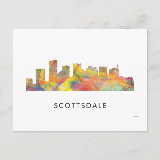 SCOTTSDALE, ARIZONA SKYLINE WB1 - BRIEFKAART (Voorkant)