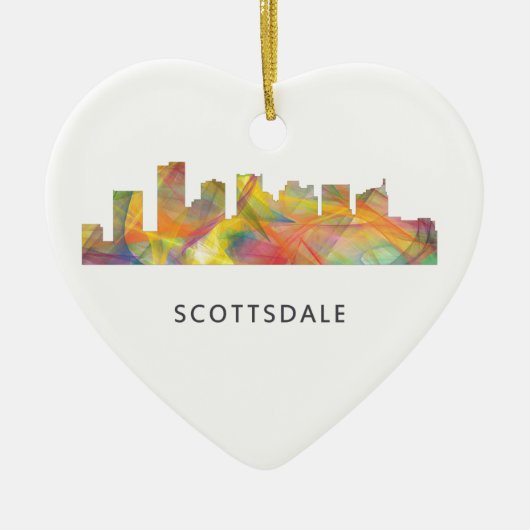 SCOTTSDALE, ARIZONA SKYLINE WB1 - Ceric ORNAMENT (Voorkant)