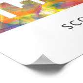 SCOTTSDALE, ARIZONA SKYLINE WB1 - POSTER (Hoek)