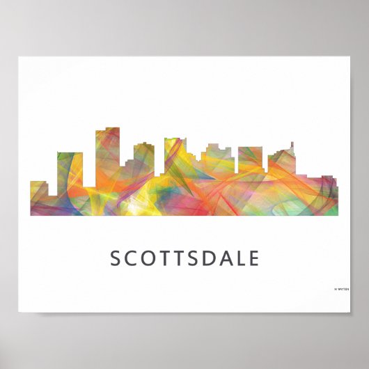 SCOTTSDALE, ARIZONA SKYLINE WB1 - POSTER (Voorkant)