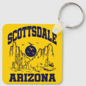Scottsdale, Arizona Sleutelhanger (Achterkant)