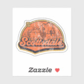 Scottsdale, Arizona Sticker (Vel)