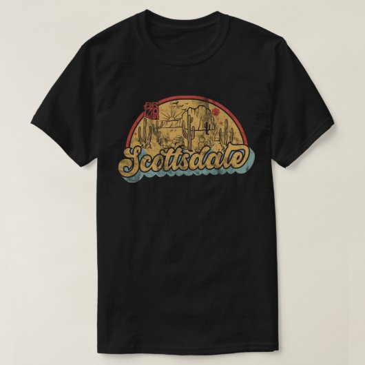 Scottsdale, Arizona T-shirt (Design voorkant)